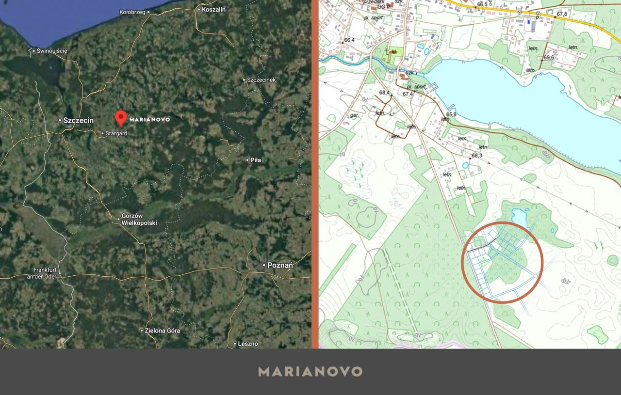 Działka budowlana Marianowo. Zdjęcie 4