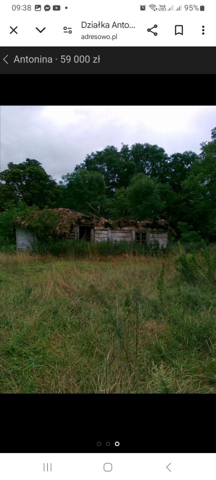 Działka budowlana Antonina