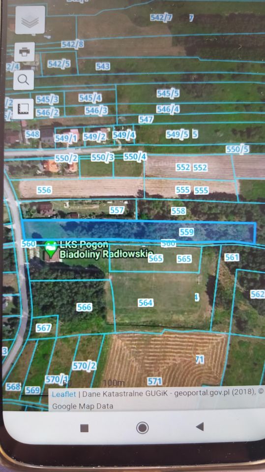 Działka budowlana Biadoliny Radłowskie. Zdjęcie 3