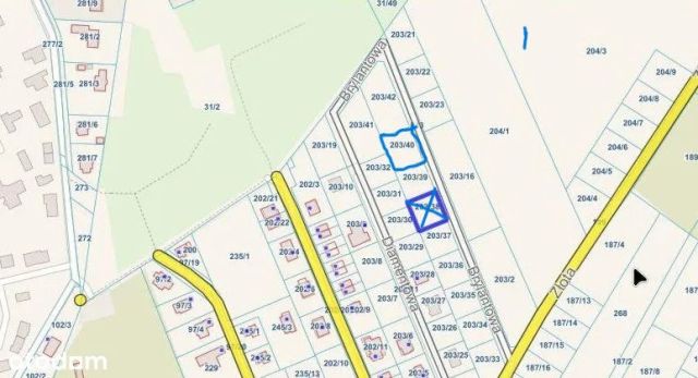 Działka budowlana Niekłonice, Brylantowa. Zdjęcie 1