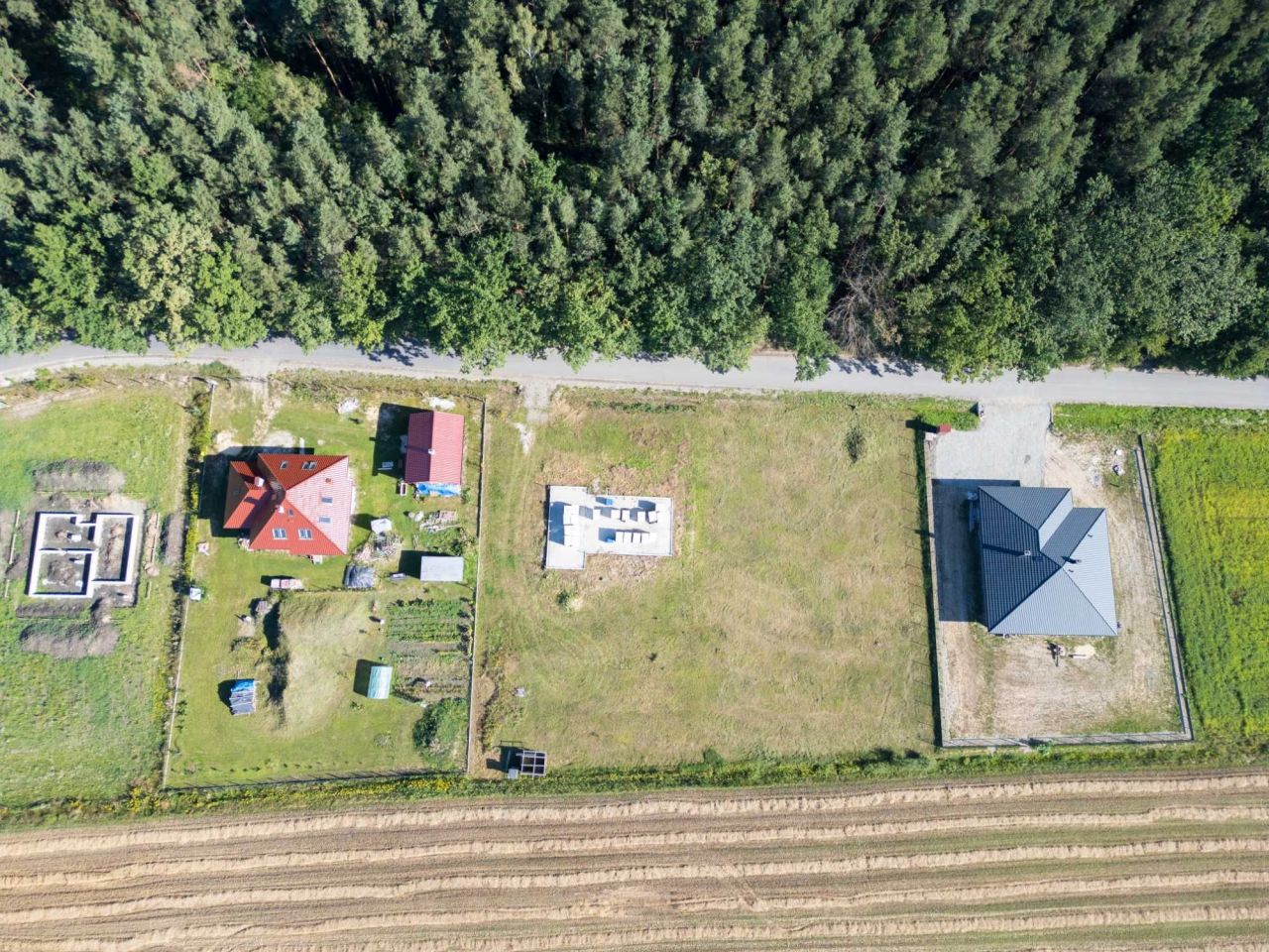 Działka budowlana Borki Nizińskie. Zdjęcie 1