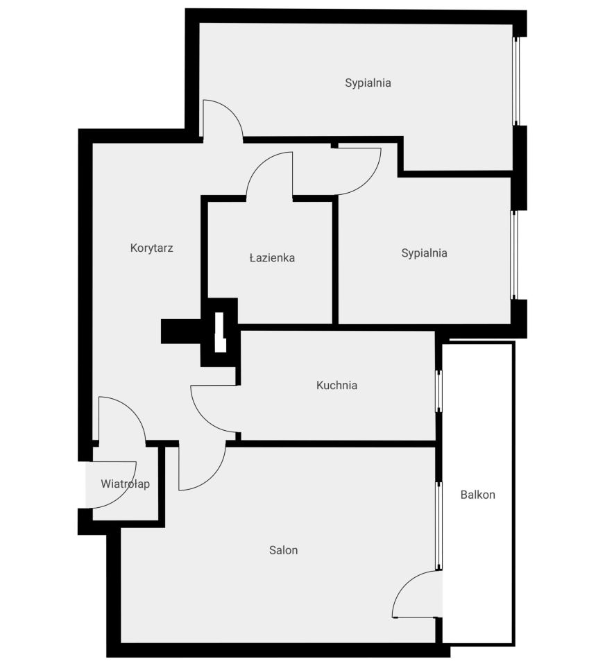 Mieszkanie 3-pokojowe Sosnowiec Dańdówka, ul. 11 Listopada. Zdjęcie 8