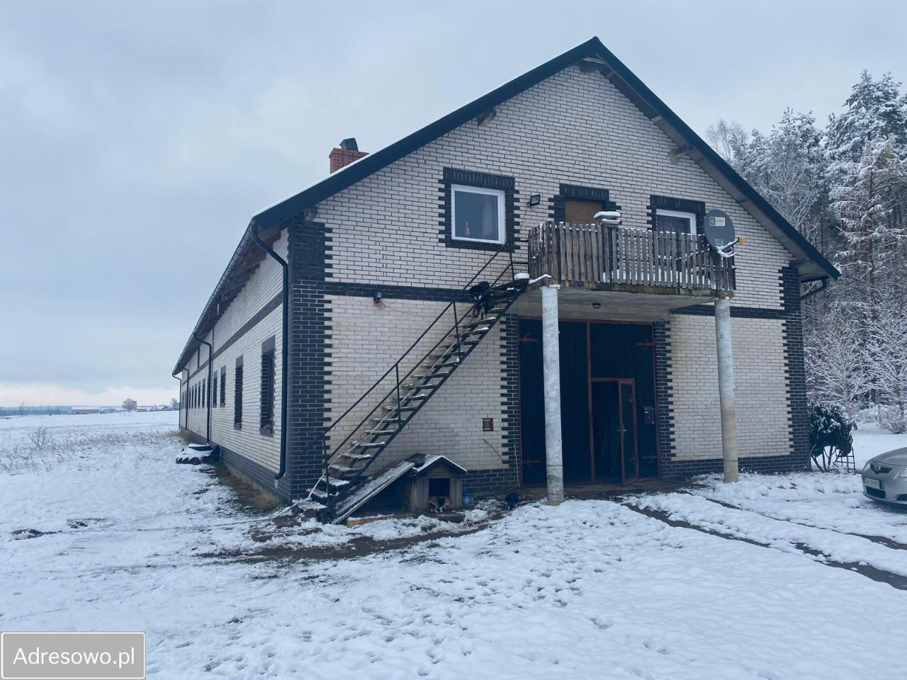 Działka inwestycyjna Kębłowo