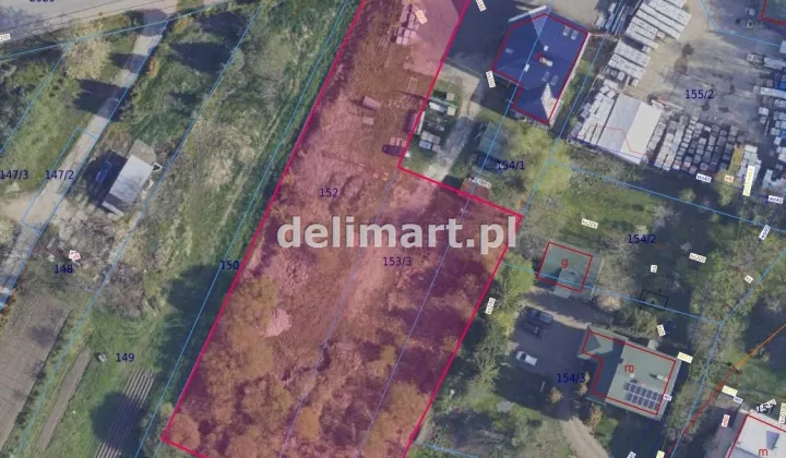 Działka inwestycyjna Sanok, ul. Piastowska