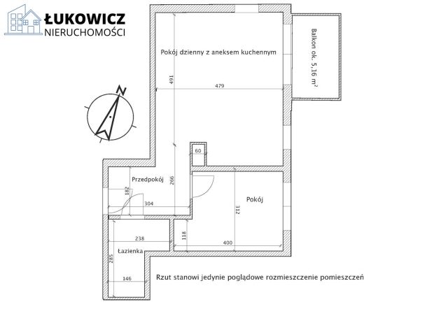 Mieszkanie 2-pokojowe Bielsko-Biała. Zdjęcie 16