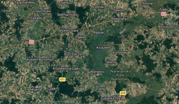 Działka siedliskowa Kurowo