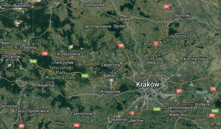 Działka rod Zabierzów