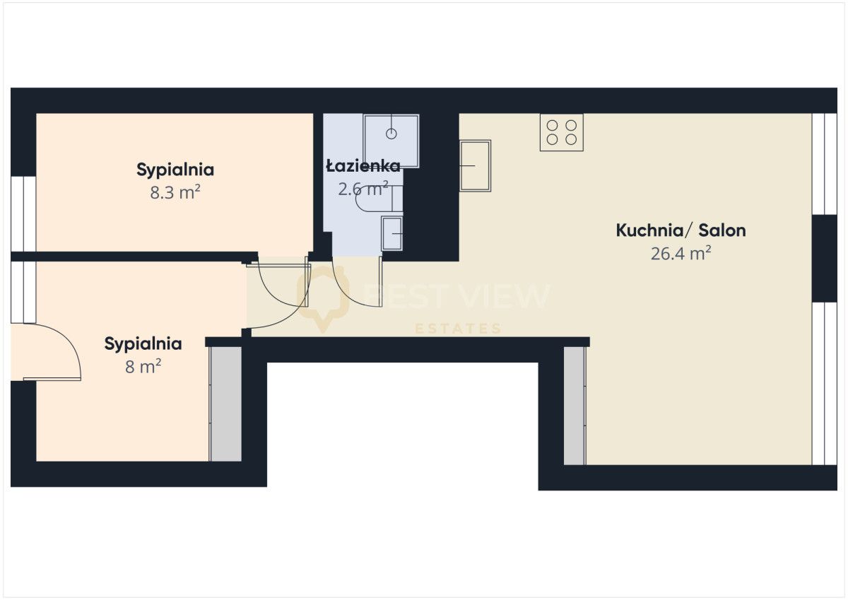 Mieszkanie 3-pokojowe Warszawa Żoliborz, ul. Władysława Broniewskiego. Zdjęcie 9