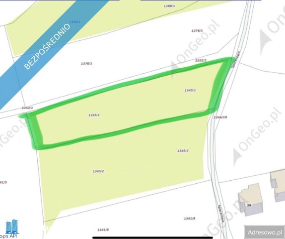 Działka budowlana Marcyporęba. Zdjęcie 1