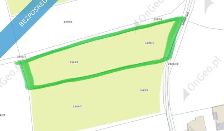 Działka budowlana Marcyporęba