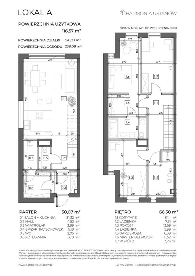 dom szeregowy, 4 pokoje Ustanów. Zdjęcie 4
