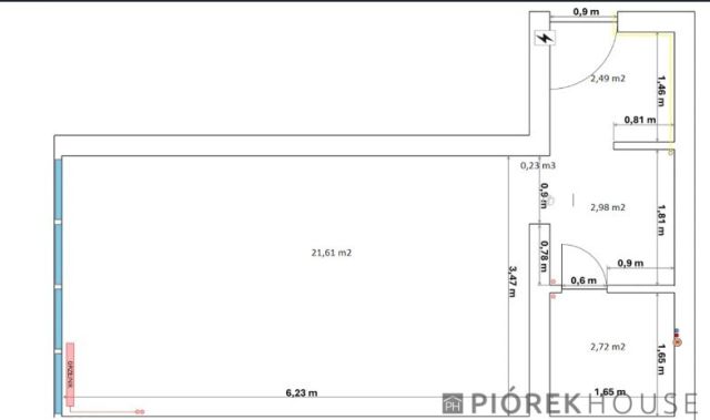 Mieszkanie 1-pokojowe Warszawa Praga-Południe, al. Stanów Zjednoczonych. Zdjęcie 8