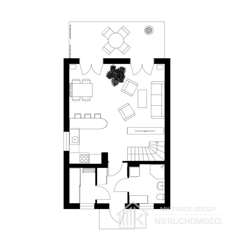 dom wolnostojący, 4 pokoje Kłaj. Zdjęcie 13