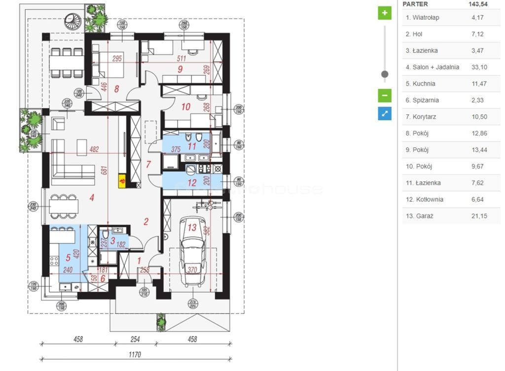 dom wolnostojący, 4 pokoje Serock. Zdjęcie 11