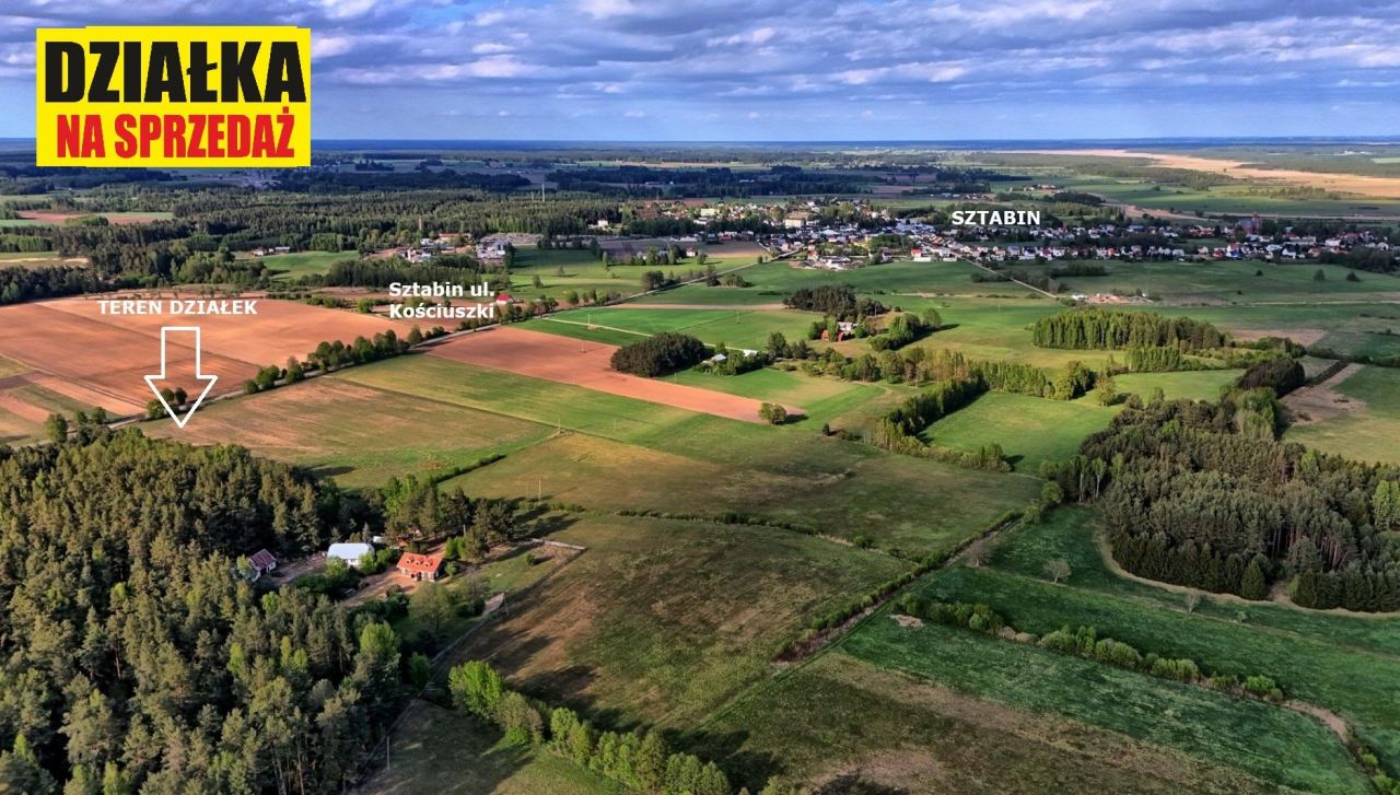 Działka rolno-budowlana Sztabin, ul. Kościuszki. Zdjęcie 2