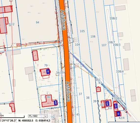 Działka inwestycyjna Sulejówek Żurawka, ul. Asfaltowa