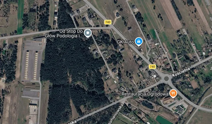 Działka rolna Podgajek-Kolonia