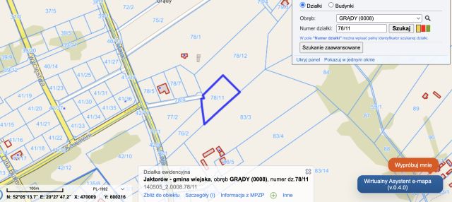 Działka rolno-budowlana Grądy, ul. 3 Maja. Zdjęcie 7
