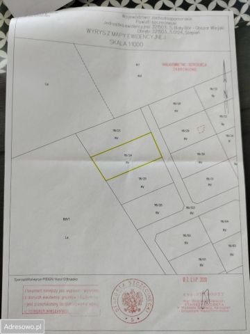 Działka budowlana Stepień. Zdjęcie 1
