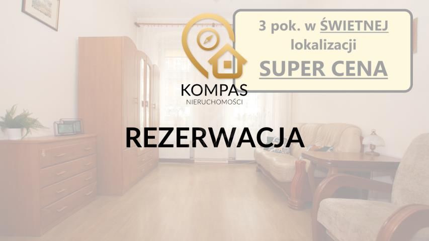 Mieszkanie 3-pokojowe Wrocław, ul. Stefana Żeromskiego