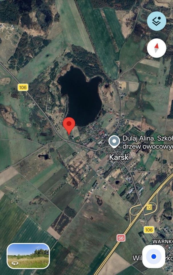 Działka rolno-budowlana Karsk. Zdjęcie 6