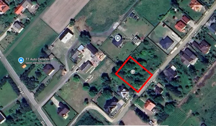 Działka budowlana Radziejowice, ul. Polna