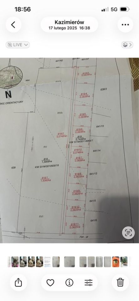 Działka budowlana Cyganka. Zdjęcie 2