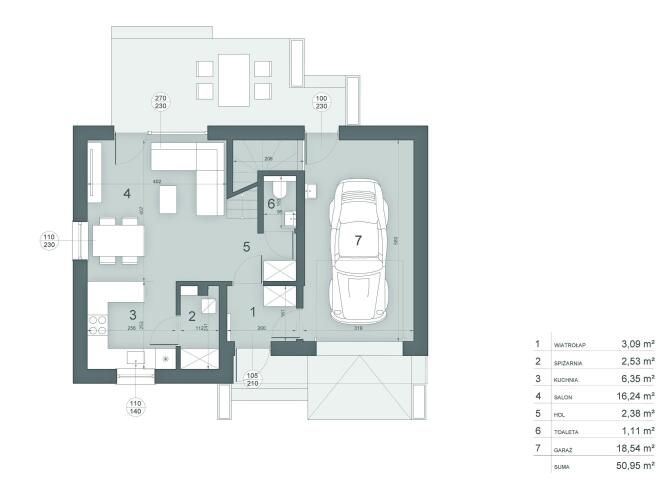 bliźniak, 5 pokoi Ostrołęka, ul. Wierzbowa. Zdjęcie 11
