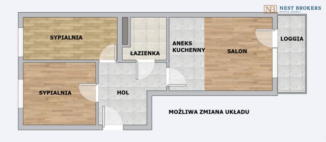 Mieszkanie 2-pokojowe Kraków Dąbie, ul. Świtezianki. Zdjęcie 2