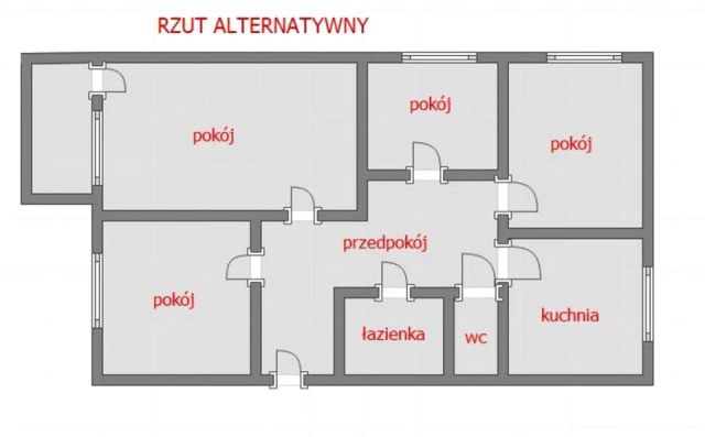Mieszkanie 3-pokojowe Rzeszów Nowe Miasto, ul. bp. Józefa Sebastiana Pelczara. Zdjęcie 10