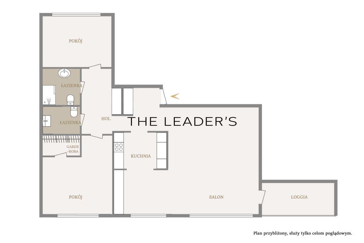 Mieszkanie 3-pokojowe Warszawa Wilanów. Zdjęcie 16