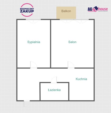 Mieszkanie 2-pokojowe Gdańsk Żabianka, ul. Pomorska. Zdjęcie 7