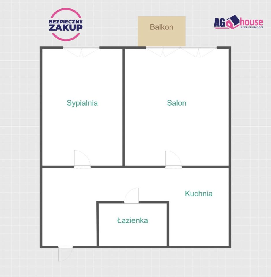 Mieszkanie 2-pokojowe Gdańsk Żabianka, ul. Pomorska. Zdjęcie 7