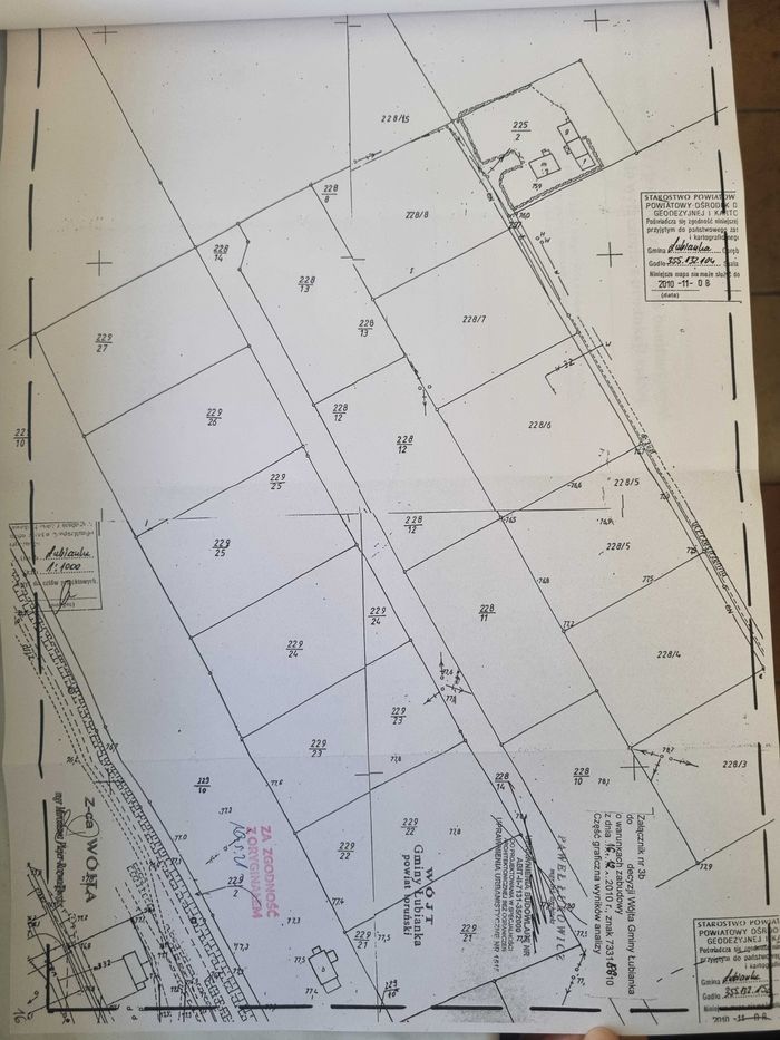 Działka budowlana Łubianka