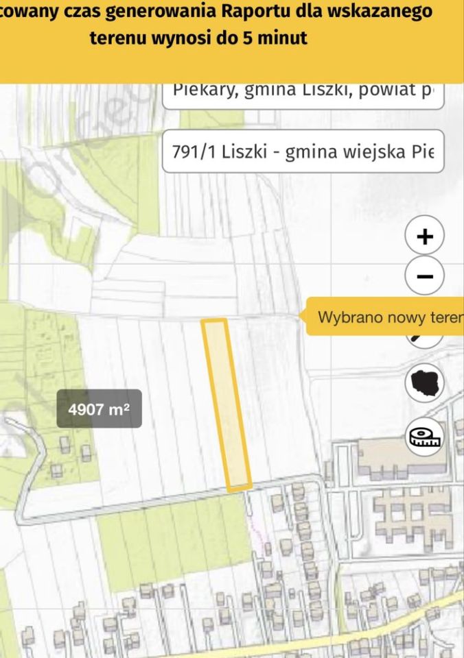 Działka budowlana Piekary. Zdjęcie 1