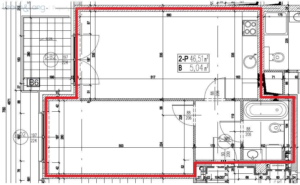 Mieszkanie 2-pokojowe Katowice Dąb, ul. Johna Baildona. Zdjęcie 11