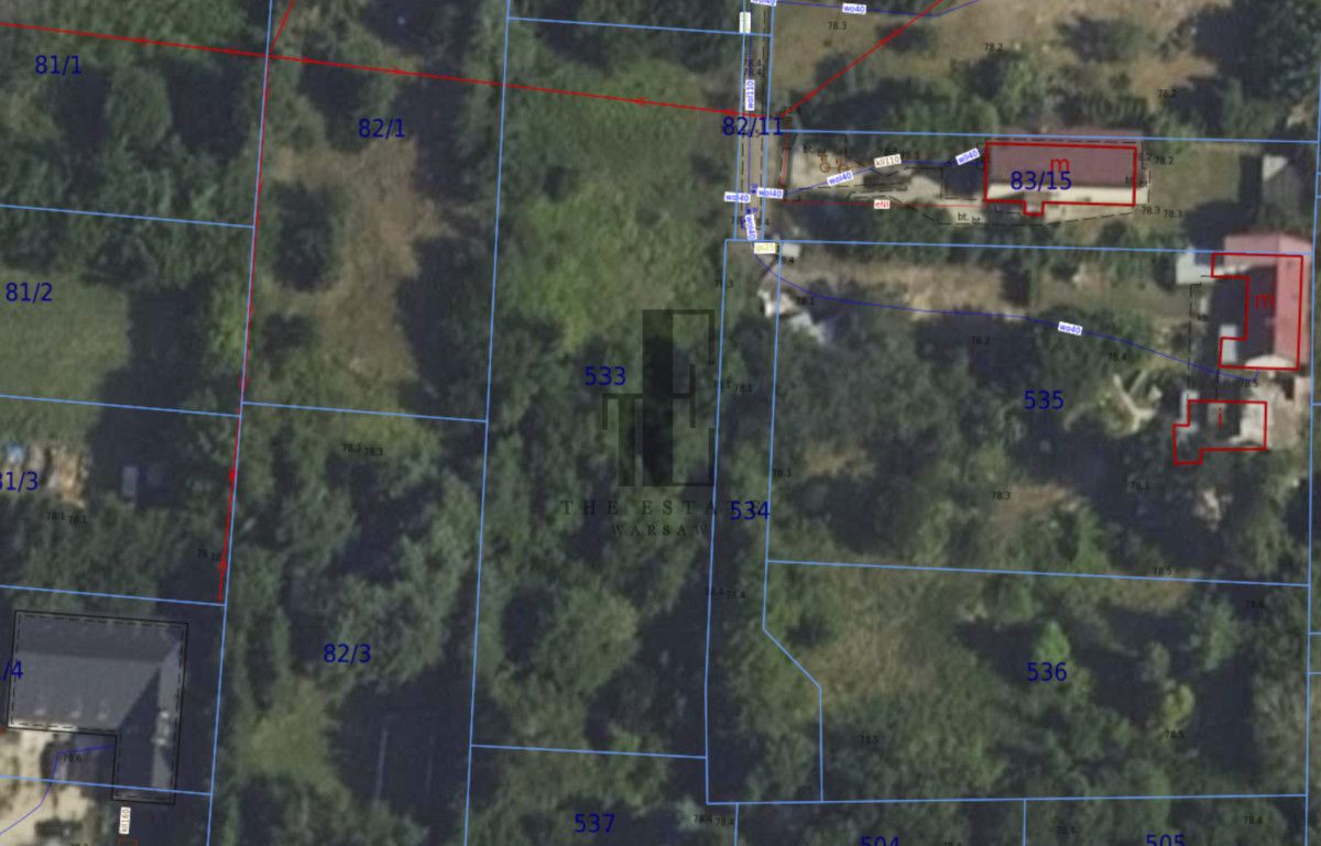 Działka budowlana Kępa Kiełpińska, ul. 6 Pułku Piechoty. Zdjęcie 1