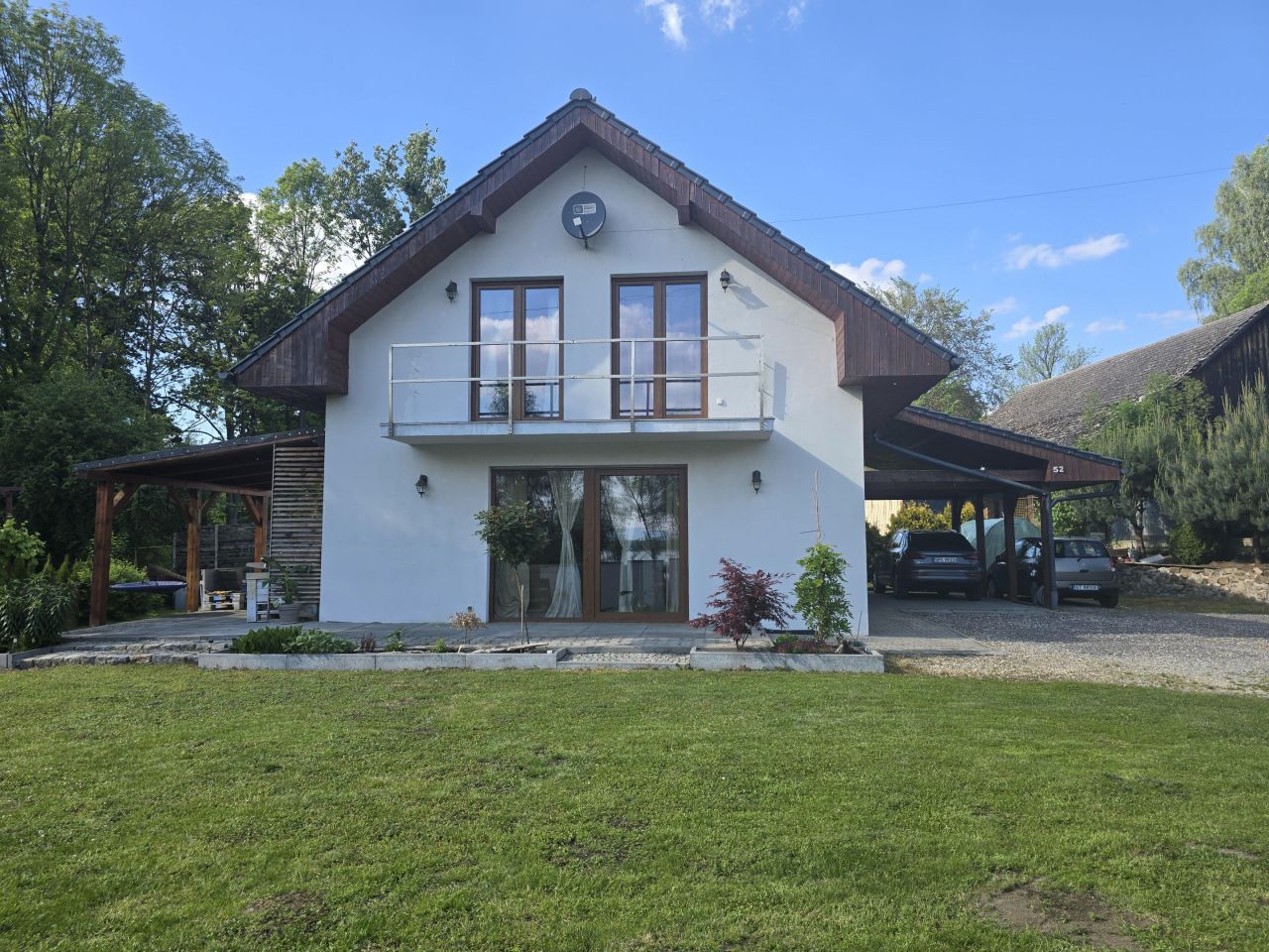 dom wolnostojący, 5 pokoi Łąka, ul. Jarosława Dąbrowskiego. Zdjęcie 2