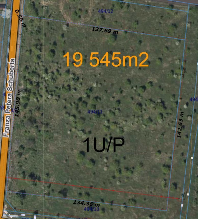 Działka inwestycyjna Iwiny, ul. Franza Petera Schuberta. Zdjęcie 7