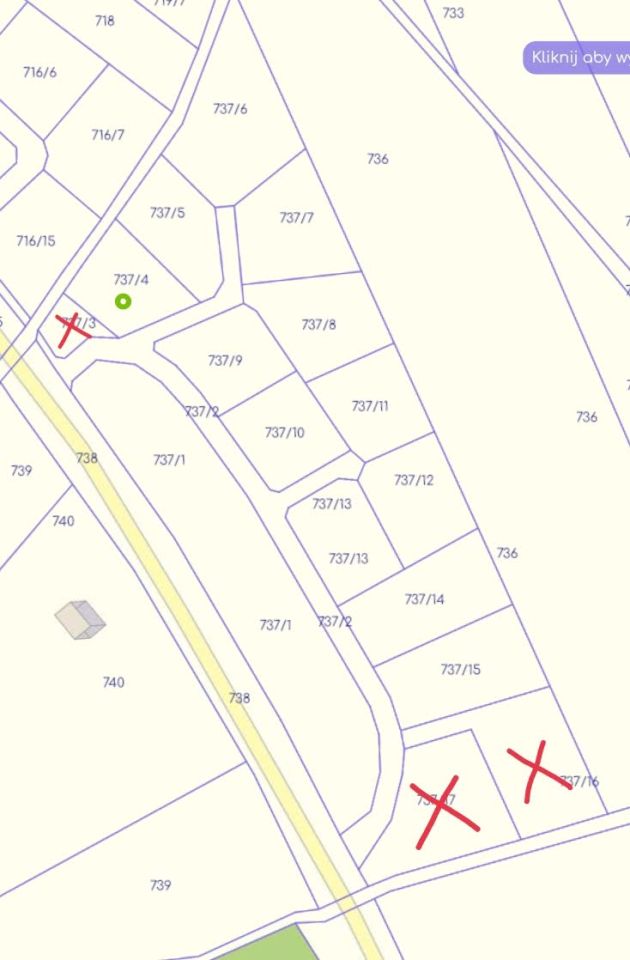 Działka rolno-budowlana Brzeźnica, ul. Zielonogórska. Zdjęcie 2