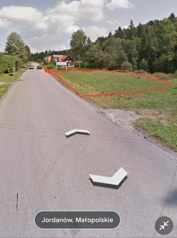 Działka budowlana Jordanów, ul. Generała Maczka. Zdjęcie 1