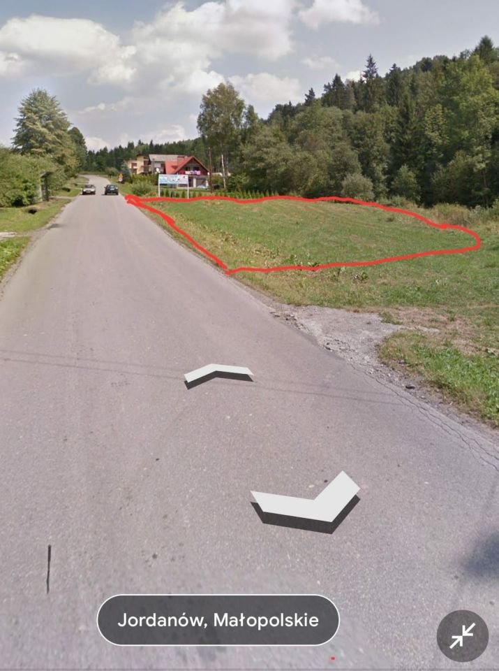 Działka budowlana Jordanów, ul. Generała Maczka