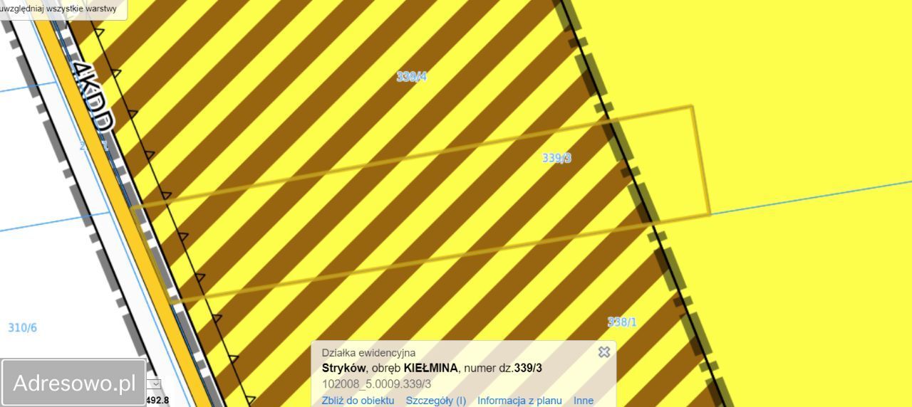 Działka budowlana Klęk. Zdjęcie 4