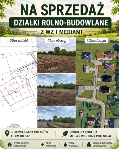 Działka rolno-budowlana Bukowo. Zdjęcie 1
