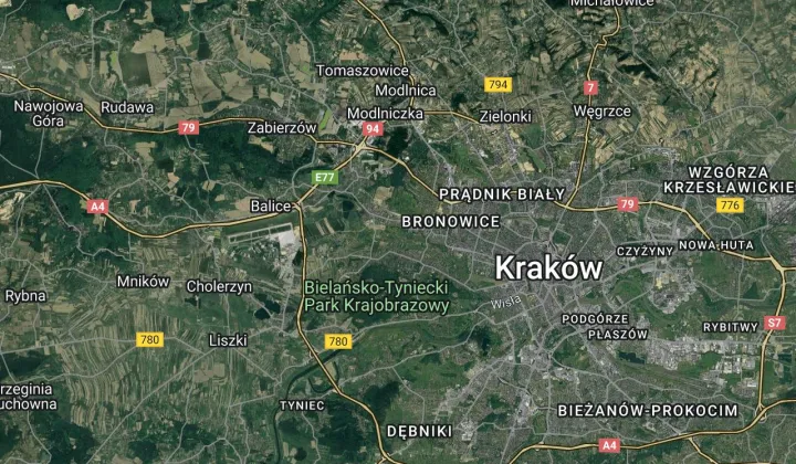 Działka rekreacyjna Kraków Bronowice Wielkie, ul. Zygmunta Starego