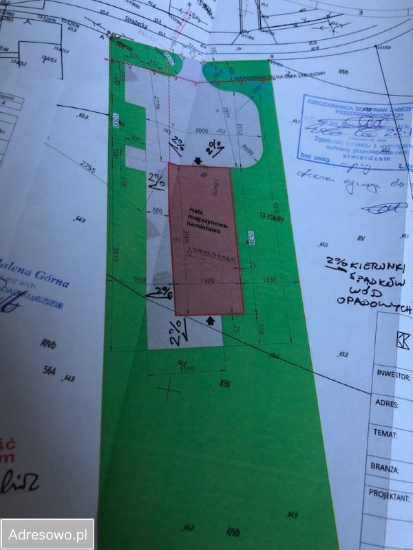 Hala/magazyn Brójce, ul. Strażacka. Zdjęcie 3