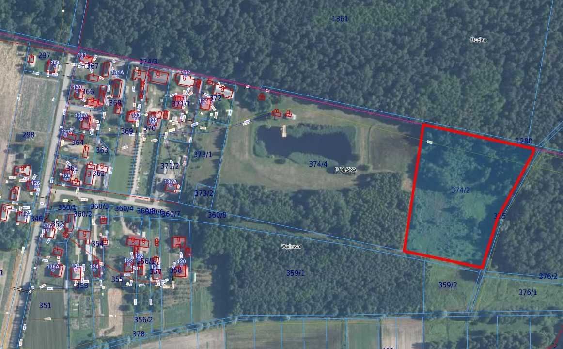 Działka inwestycyjna Wylewa. Zdjęcie 3