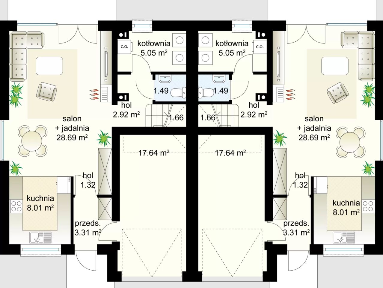bliźniak, 5 pokoi Wrocław Psie Pole, ul. Kłokoczycka. Zdjęcie 6