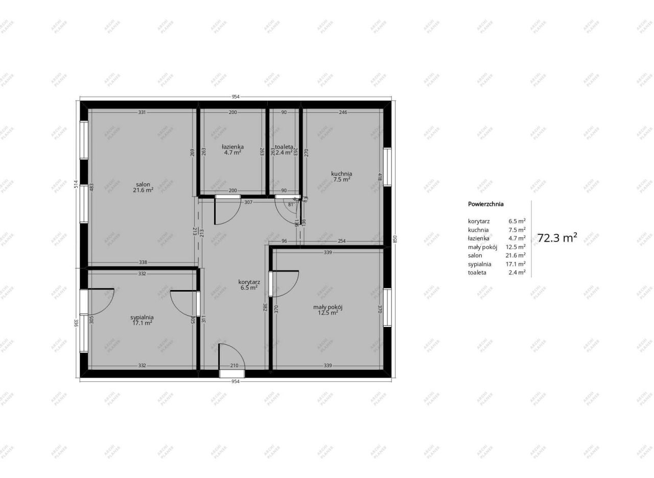 Mieszkanie 3-pokojowe Sulechów. Zdjęcie 8