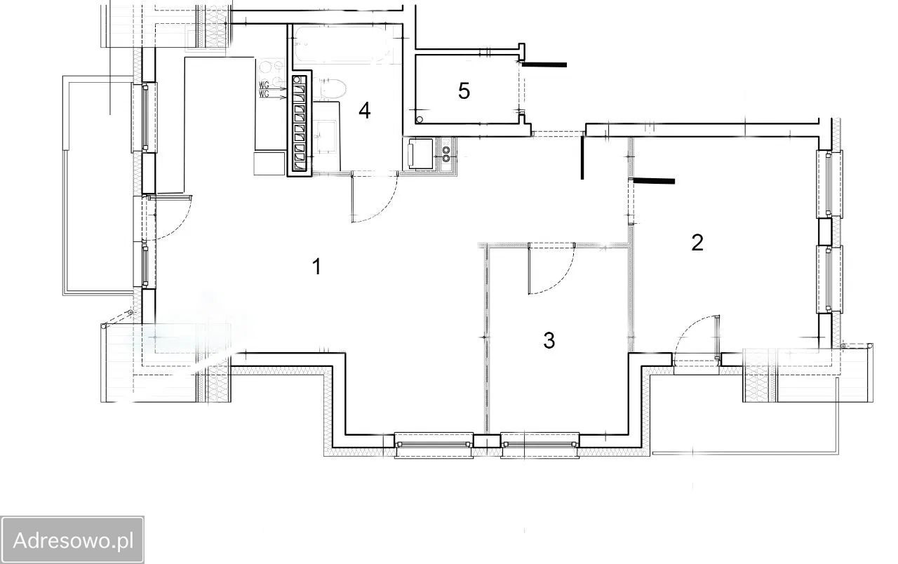 Mieszkanie 3-pokojowe Wrocław Fabryczna, ul. Krzemieniecka. Zdjęcie 13